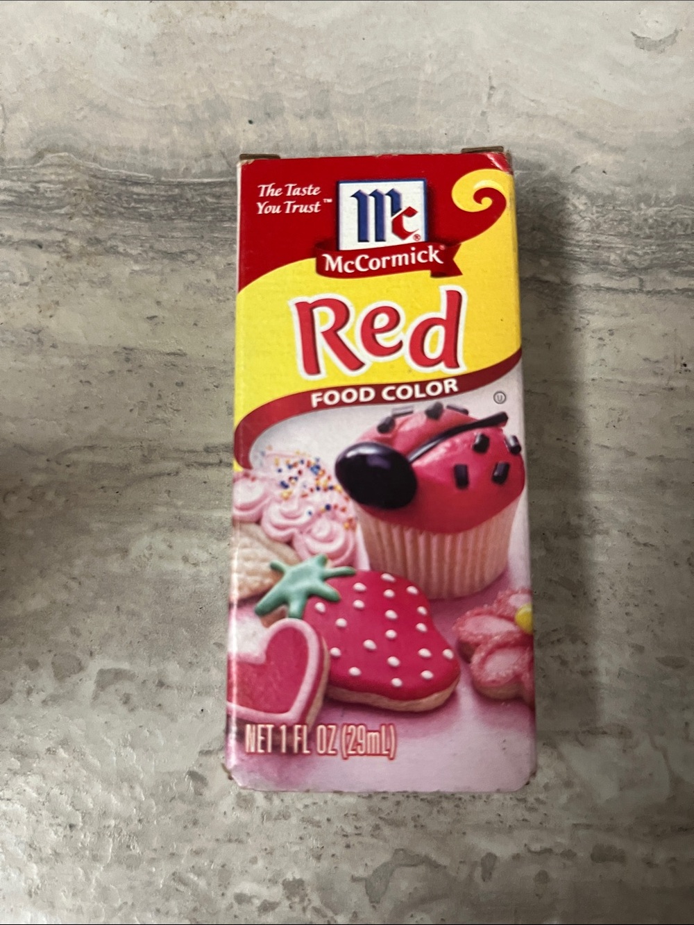 McCormick Red Food Color - Vibrant Red Liquid Dye